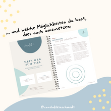 Lade das Bild in den Galerie-Viewer, Workbook: "Aus dem Vollen schöpfen" – dein Selbstcoaching für deine berufliche Entwicklung ohne Stress